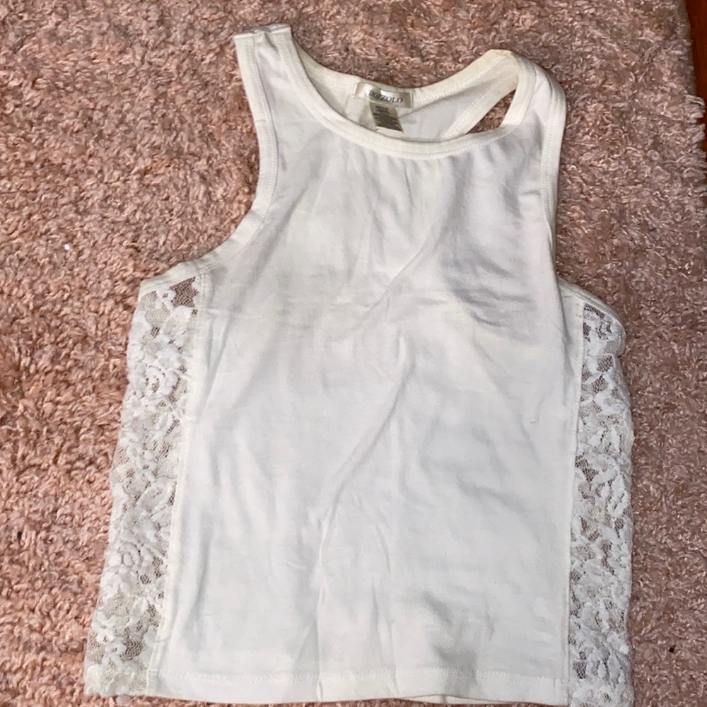 Lace crop top